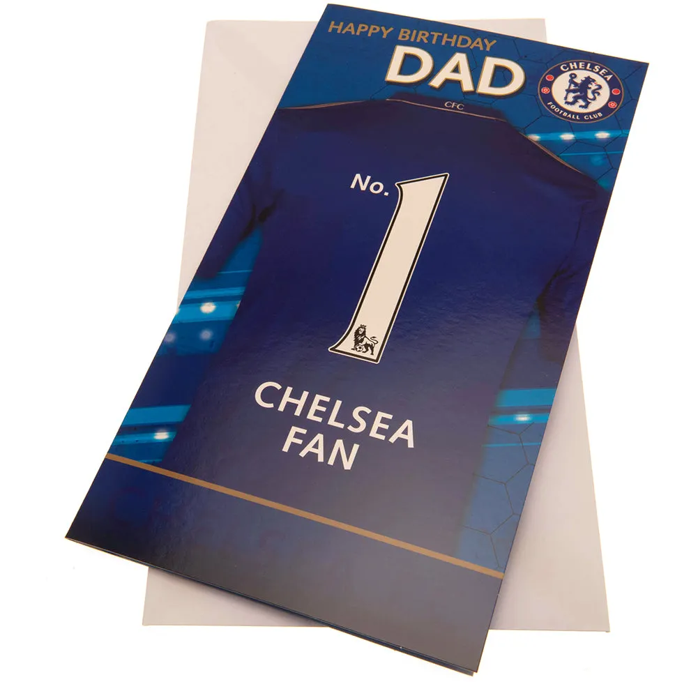 Chelsea FC Birthday Card - Dad