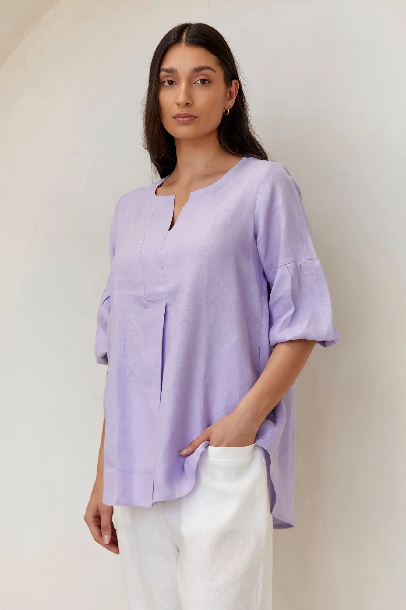 Clancy Top Lilac