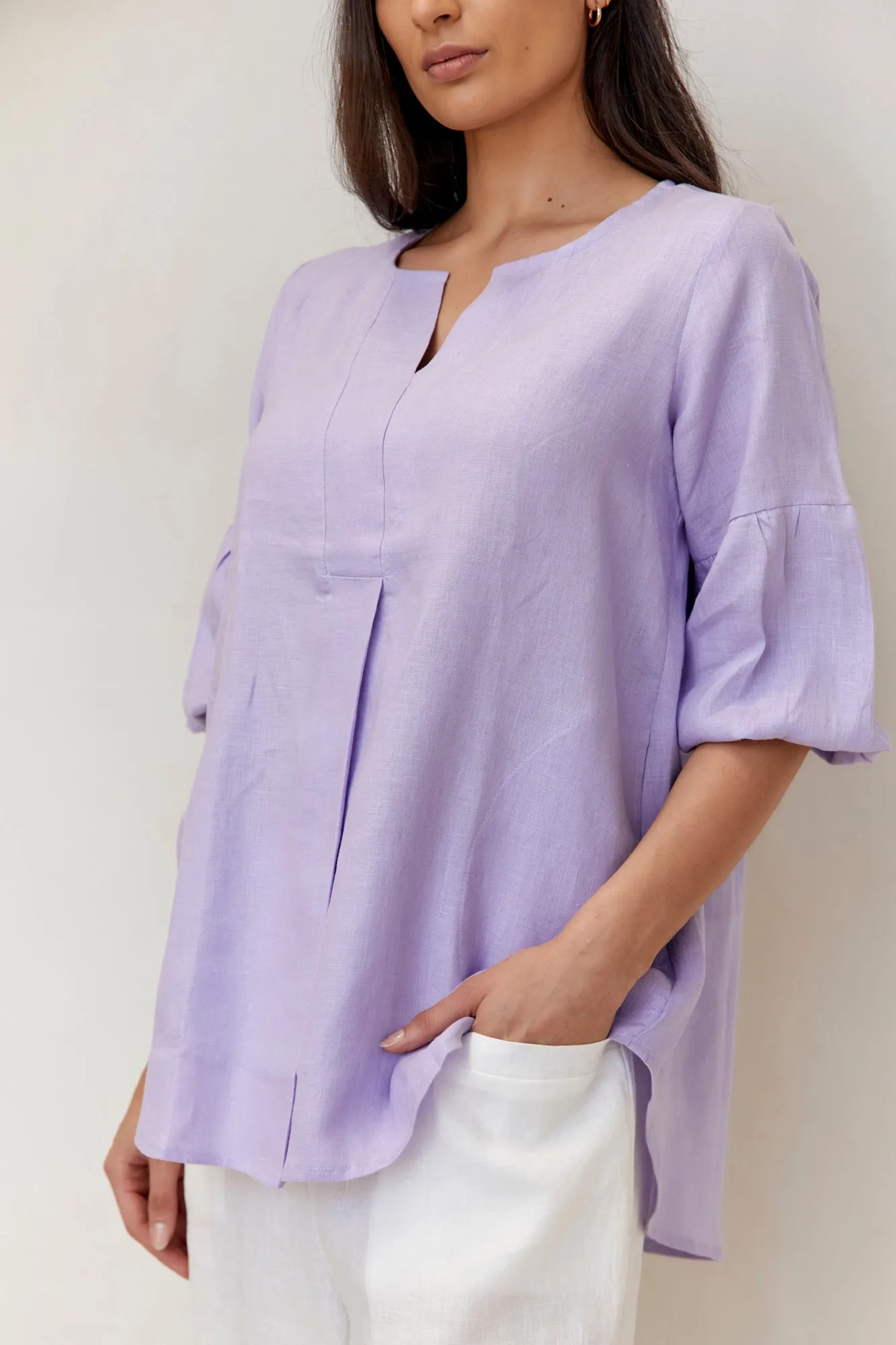 Clancy Top Lilac