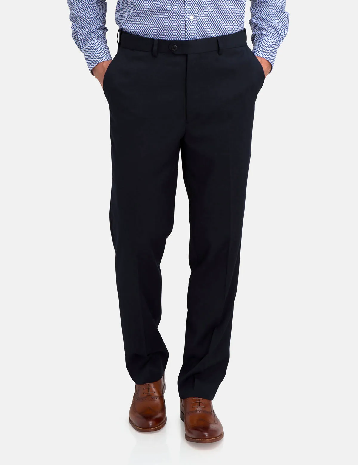 Classic Navy Suit Pant