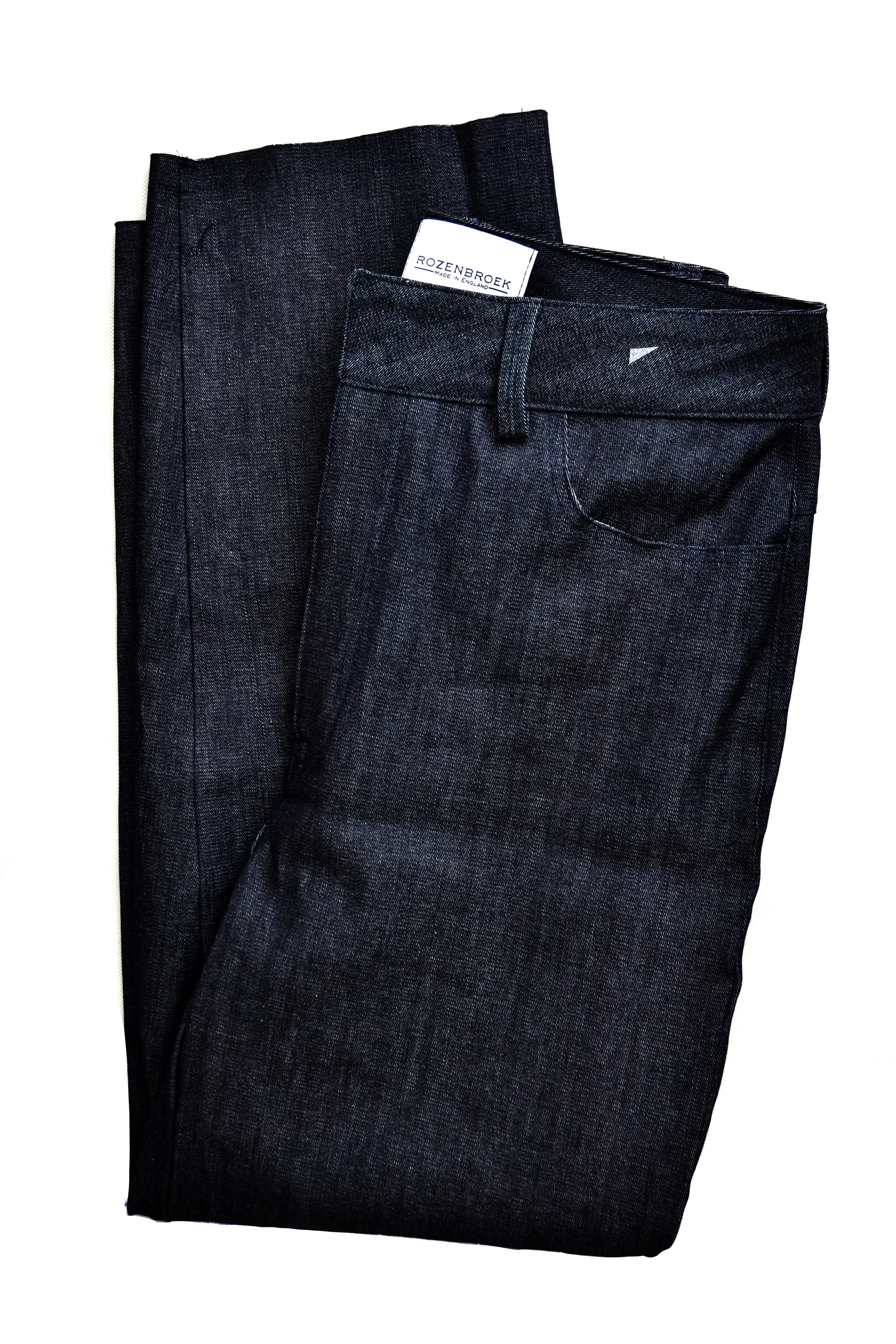 {Clearance Stock} Organic Denim Straight Leg Jeans- Black