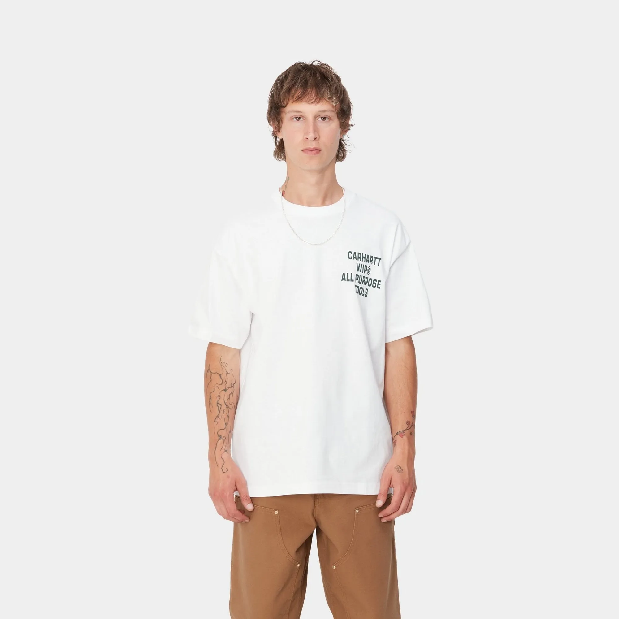 Cross Screw T-Shirt | White