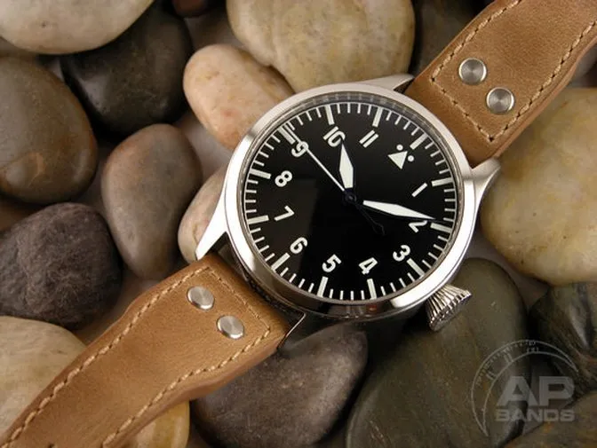 Decantare Naturale Limited Edition Strap For IWC Big Pilot Tang Buckle