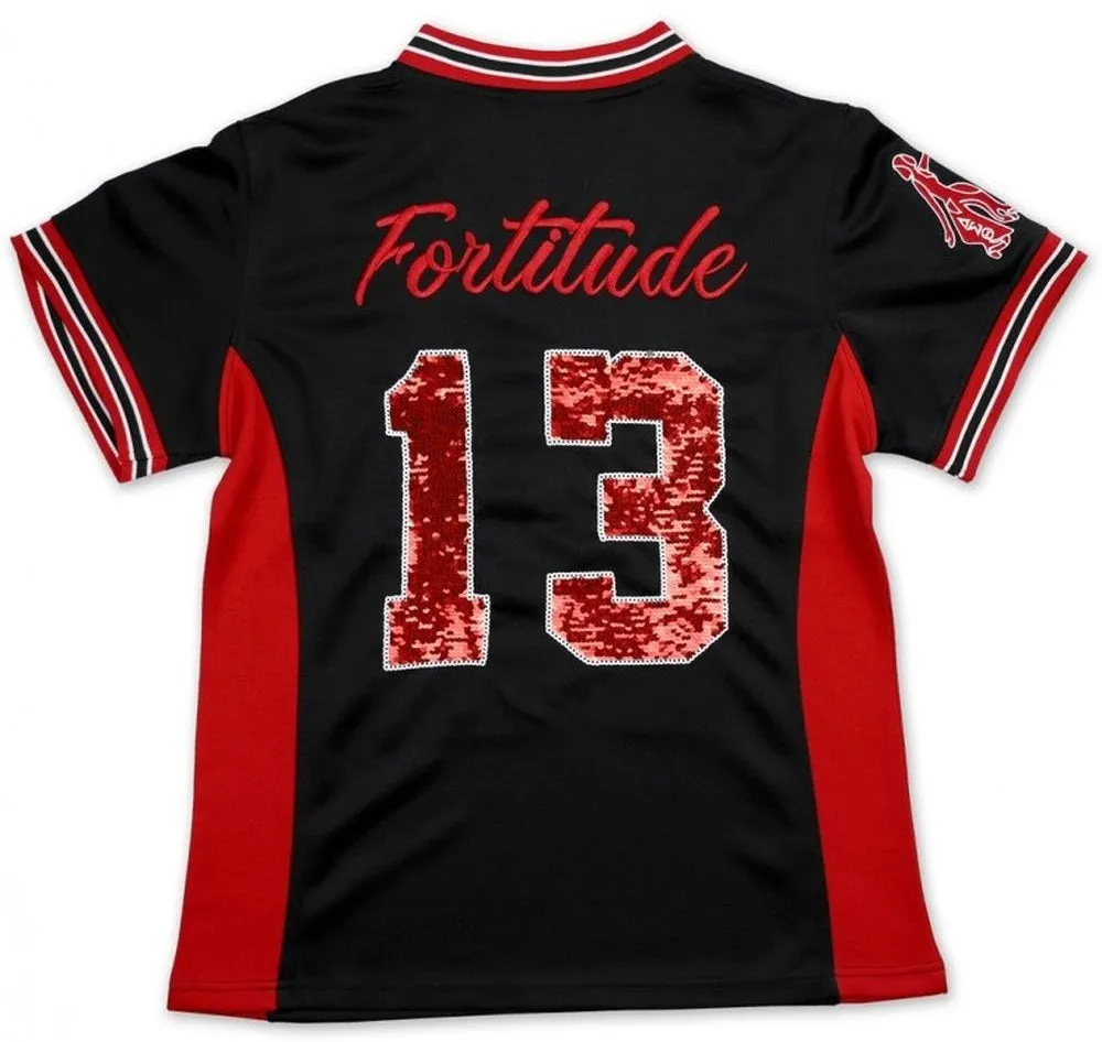 Delta Sigma Theta M10 Football Jersey Black