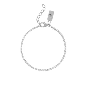 DIANA TENNIS BRACELET SILVER