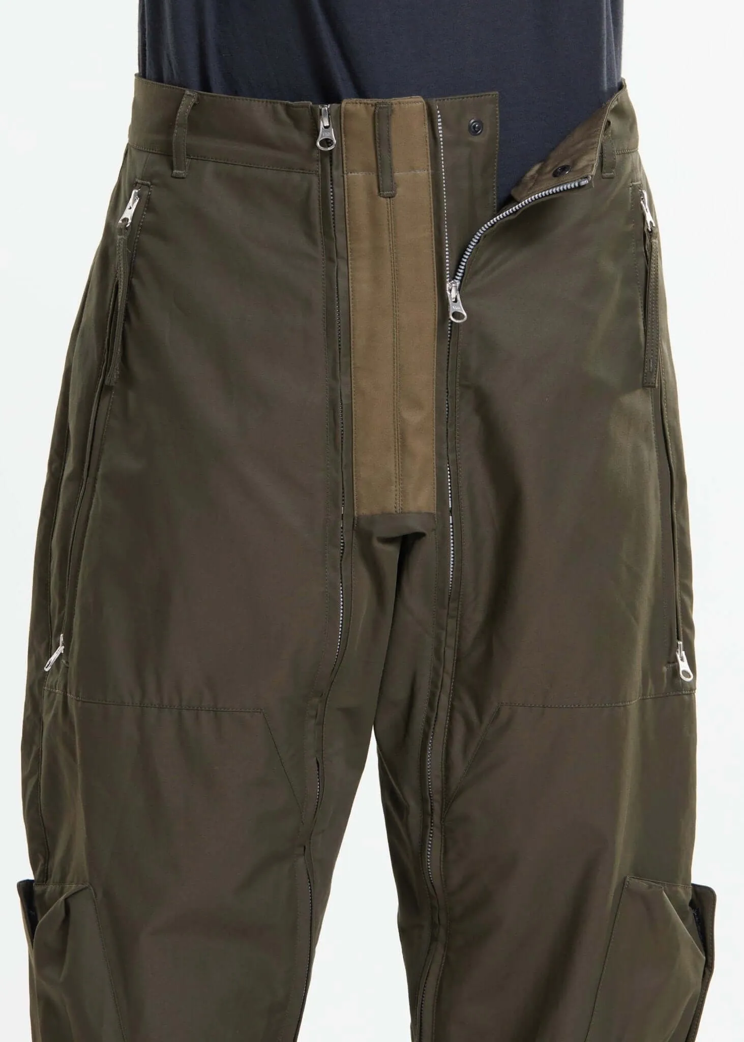 Double Zip Articulated Pants