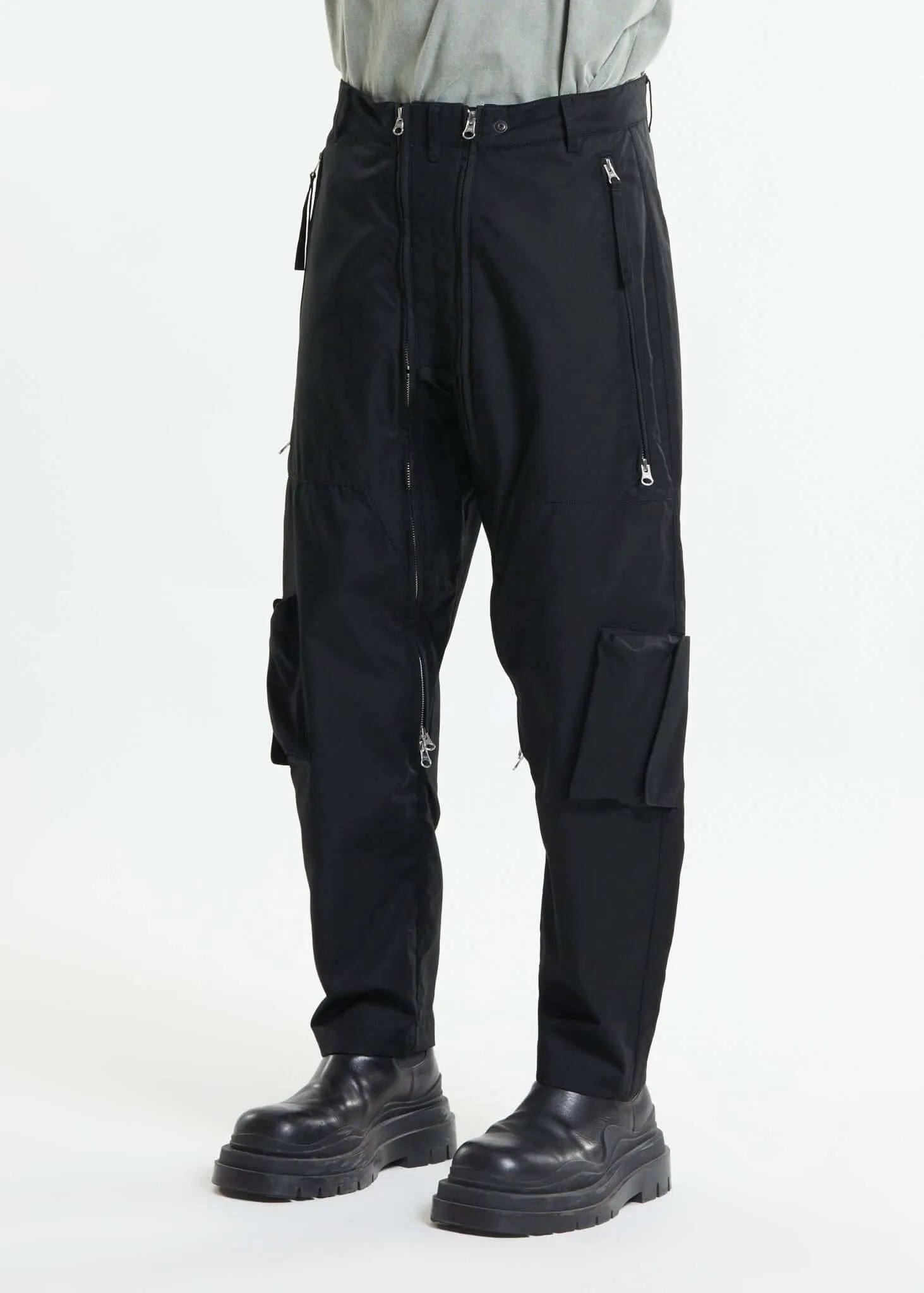 Double Zip Articulated Pants