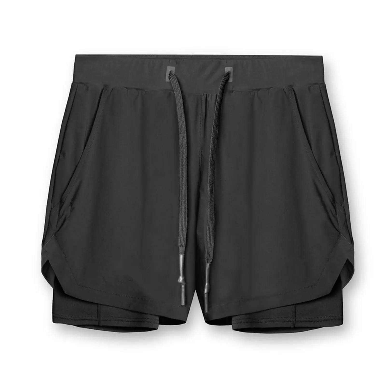 ESSENTIAL QUICKDRY POCKET 2 IN 1 7'' INSEAM RUNNING SHORTS