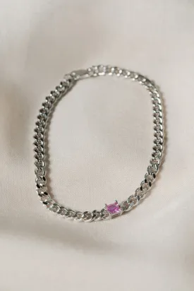 Evie Pavé Chain Bracelet