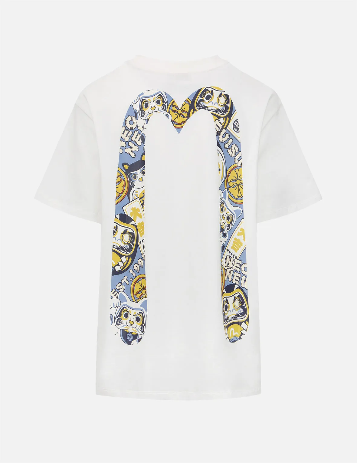 EVISU Squad Daicock Print T-shirt