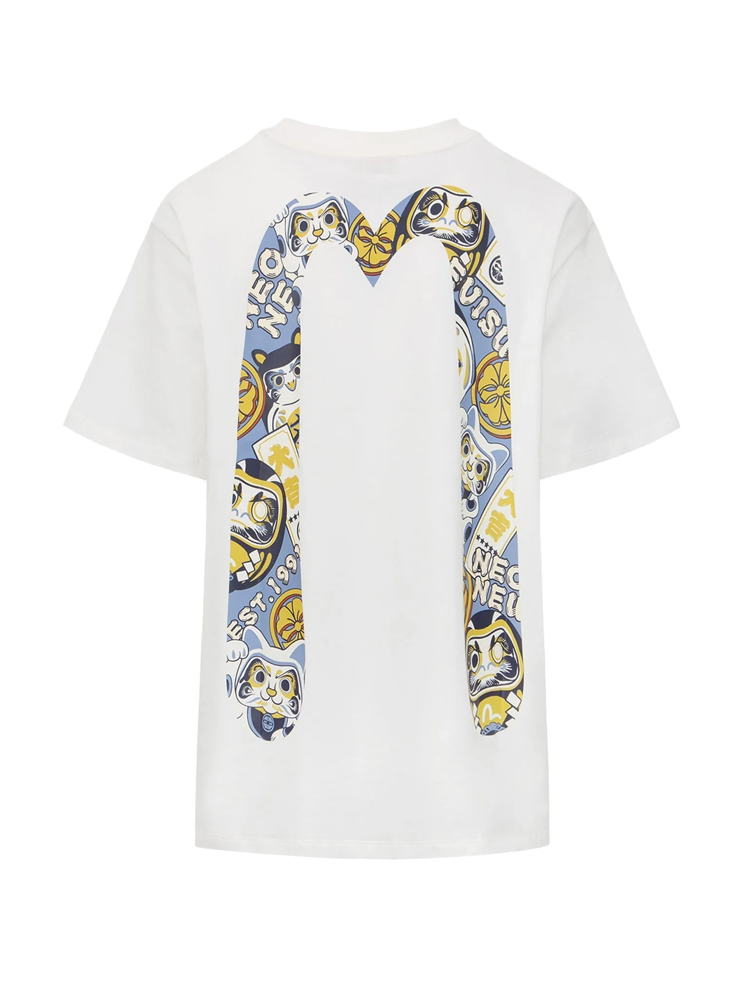 EVISU Squad Daicock Print T-shirt