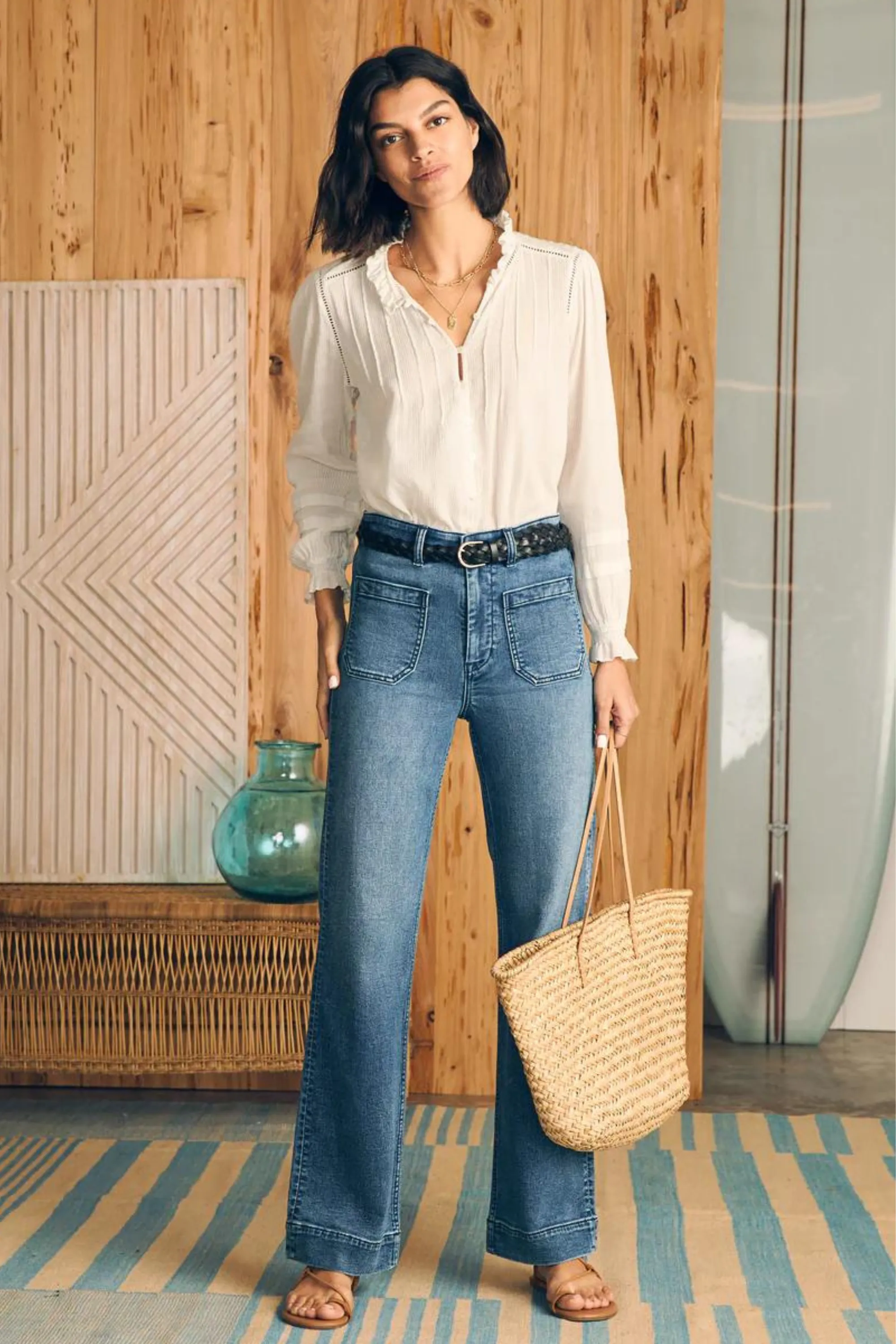 Faherty Willa Top