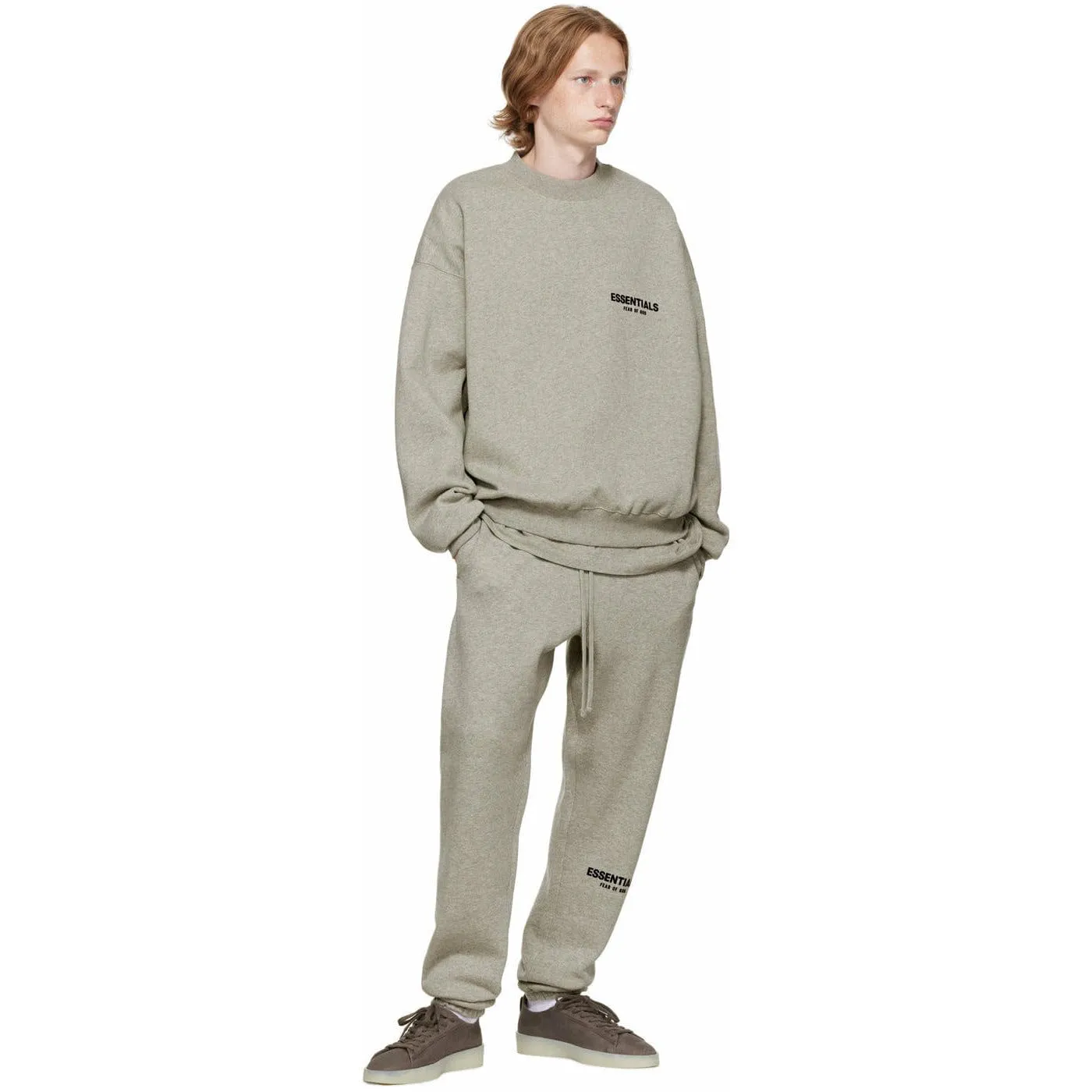 Fear Of God Essentials Sweatpants - Core Collection Dark Oatmeal