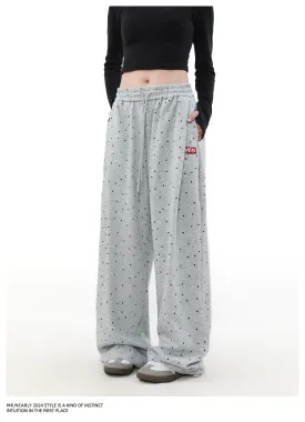 Floral & Polka Dots Sweatpants