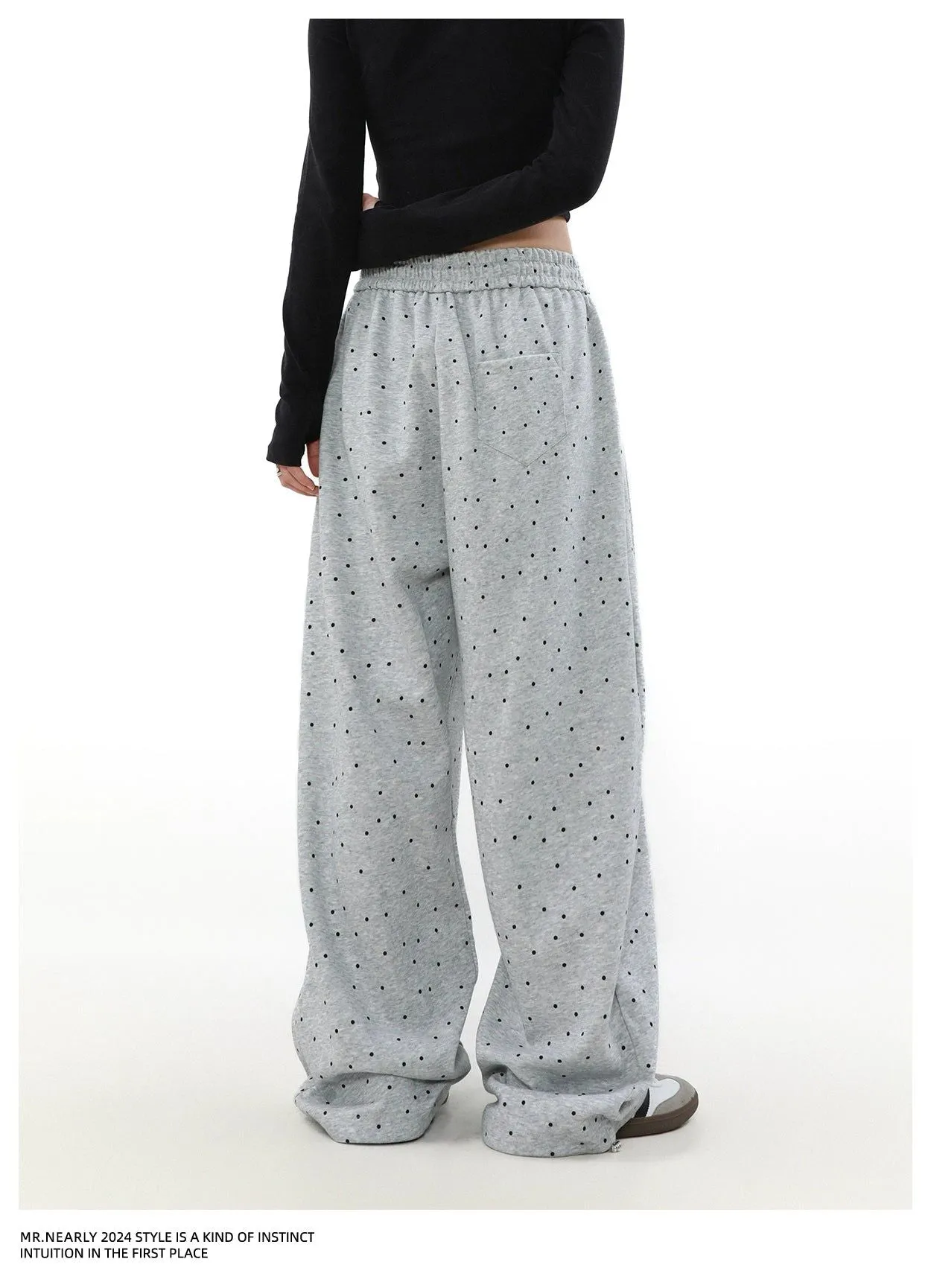 Floral & Polka Dots Sweatpants