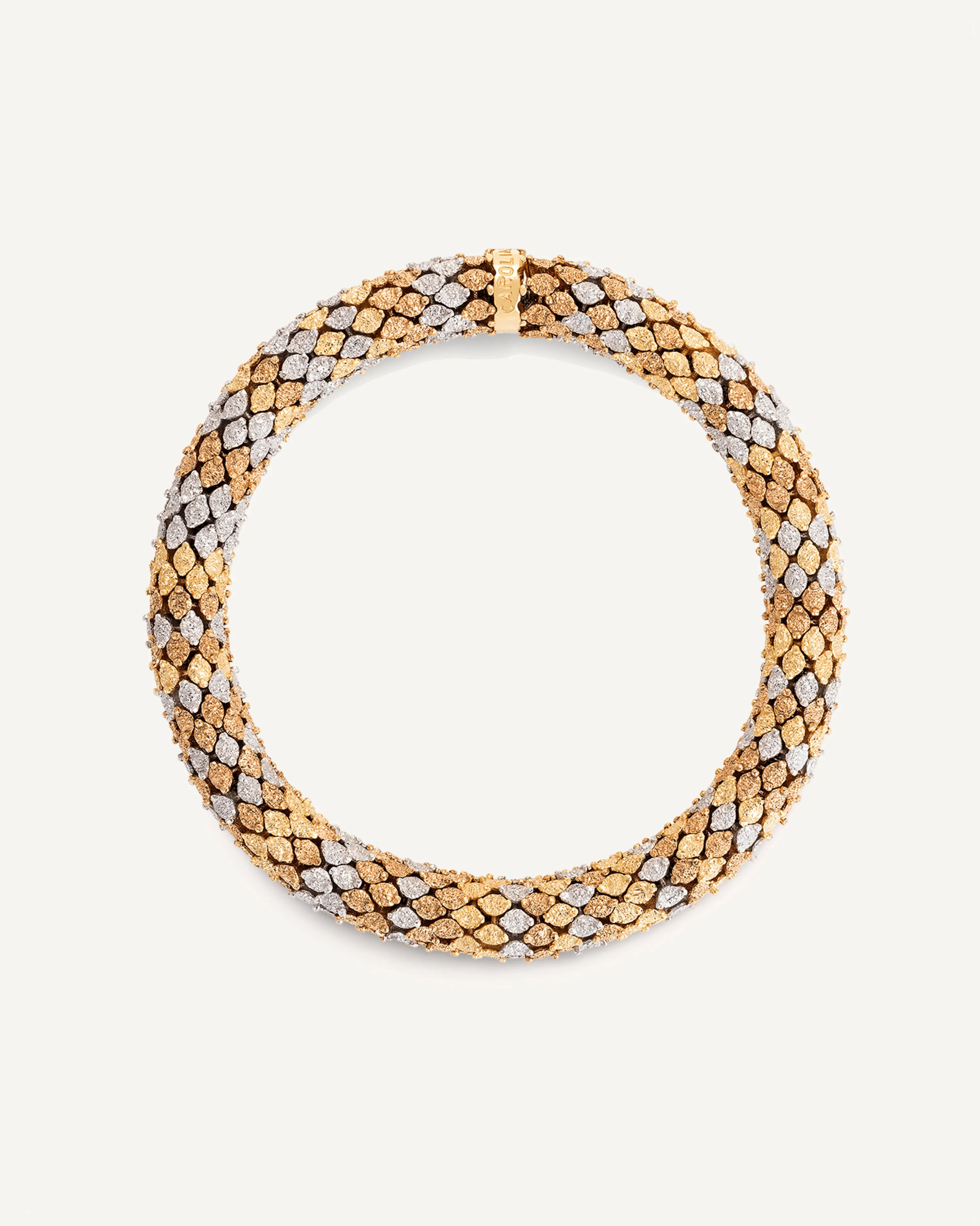 Florentine Finish Twister Luxe Bracelet