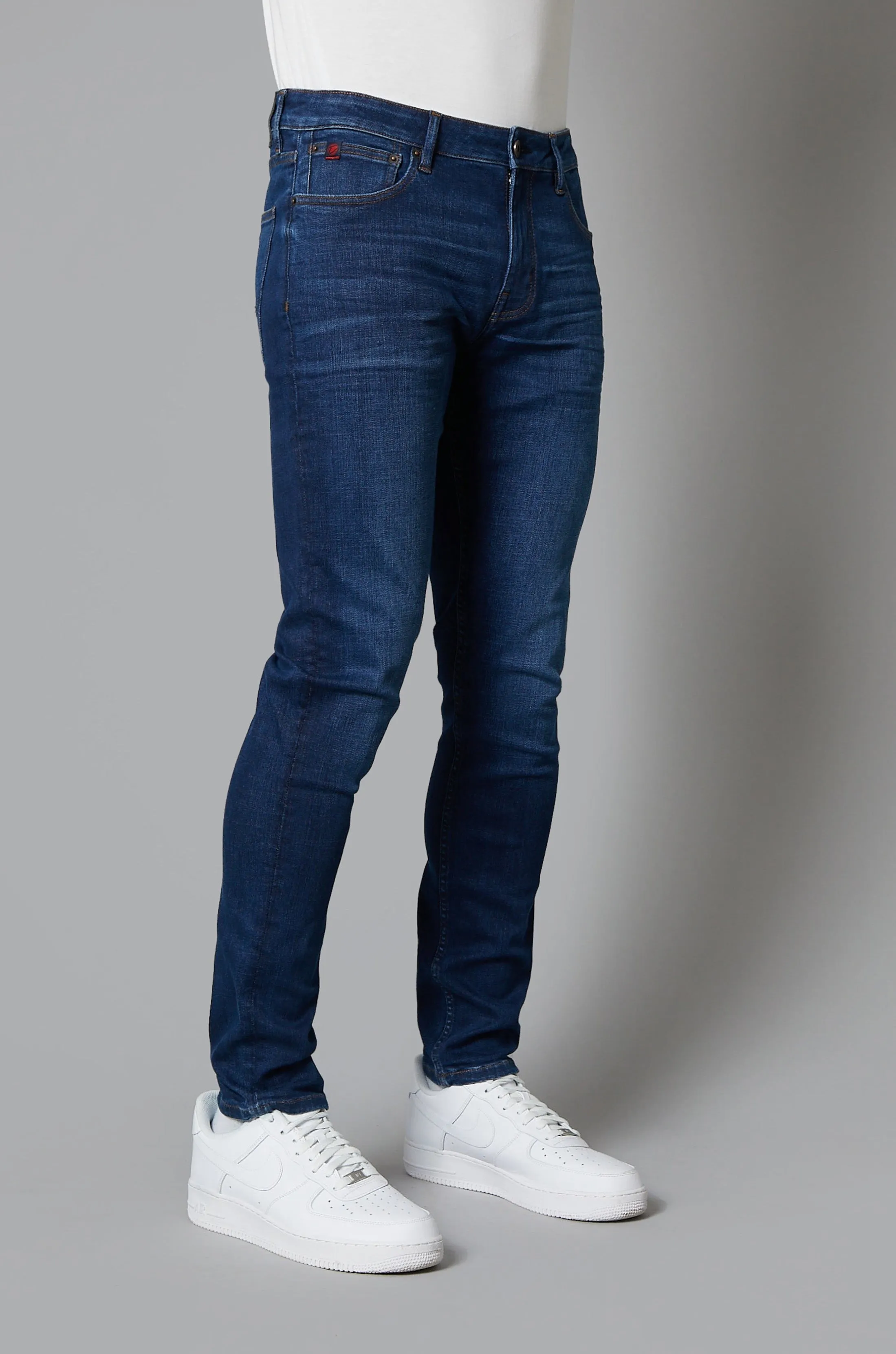 Florida Tapered Fit Jeans In Dark Blue