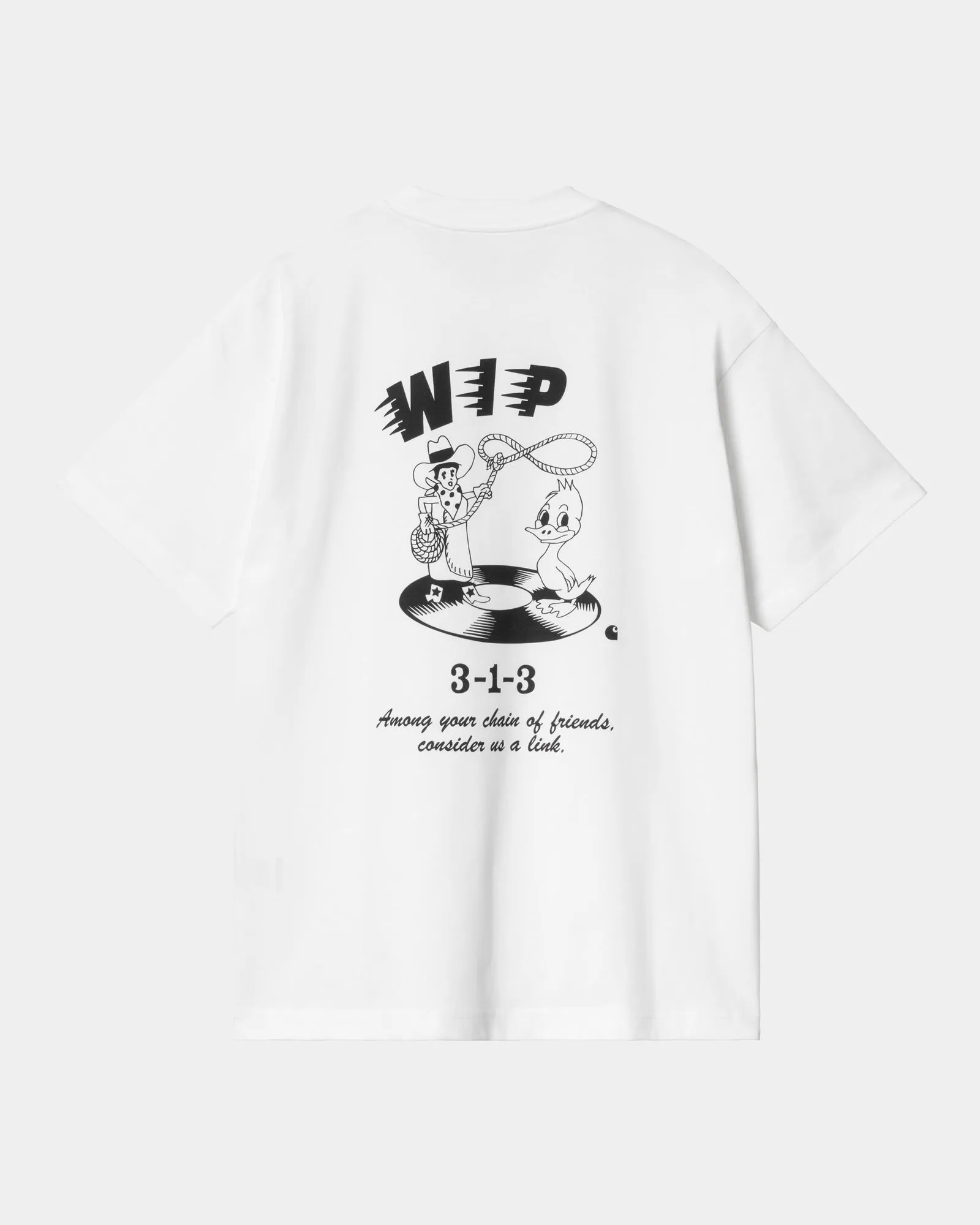 Friendship T-Shirt | White / Black