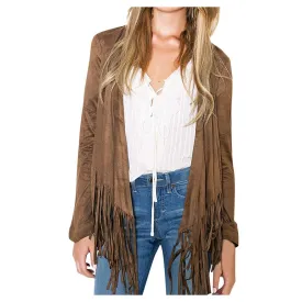 Fringe Khaki Jacket