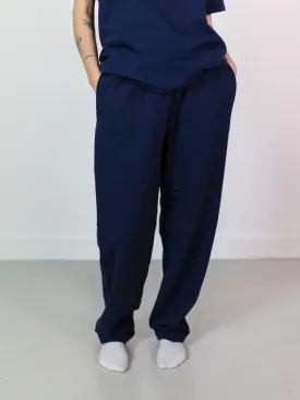 FRUIT SWEATPANTS U/ ELA - NAVY