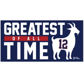 GREATE5T OF ALL TIME Bumper Sticker