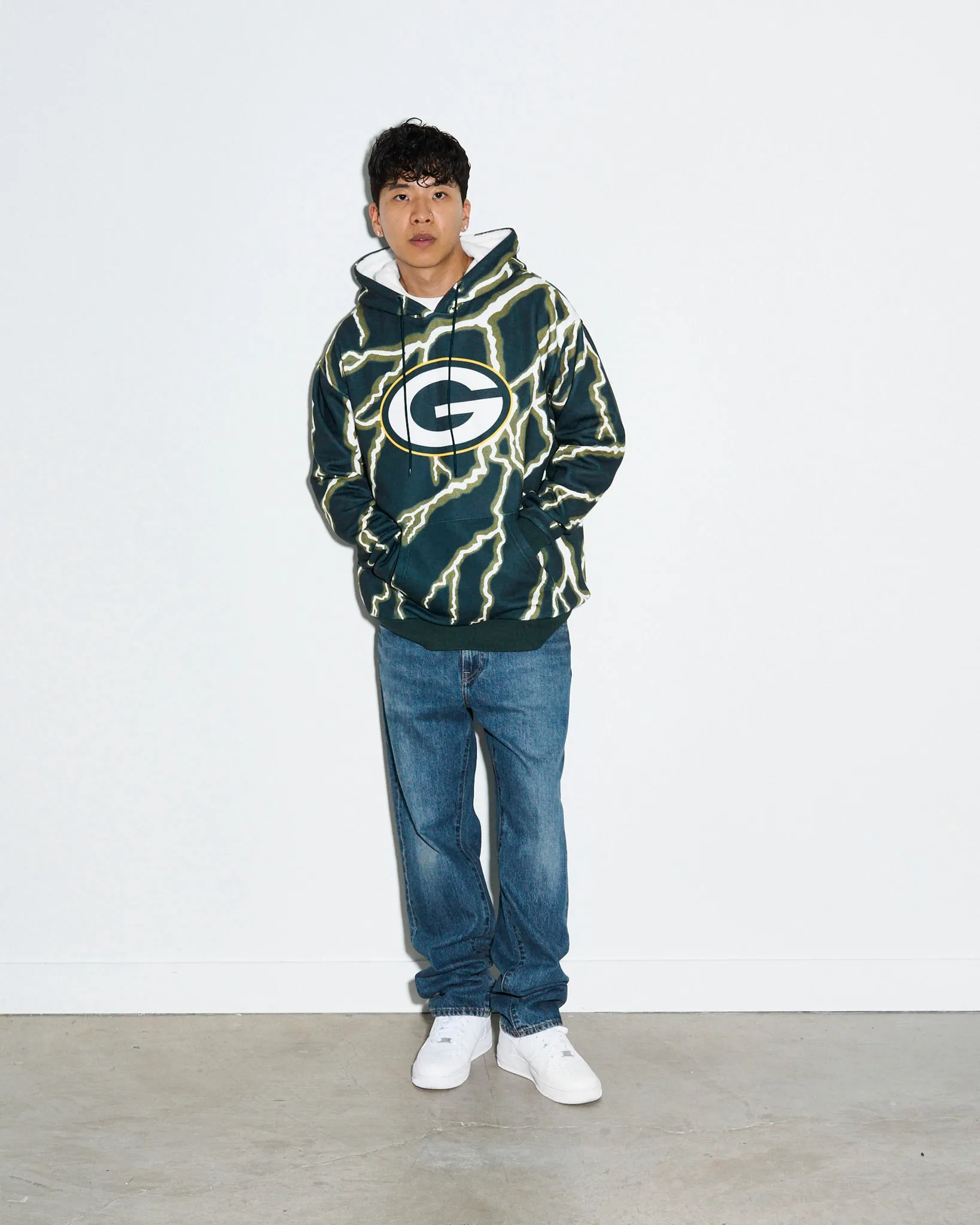 Green Bay Packers Lightning Hoodie