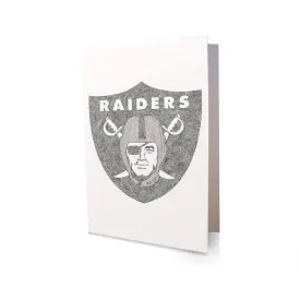 Greeting Card - RAIDERS