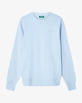 Happy Organic Sweatshirt - Ice Blue