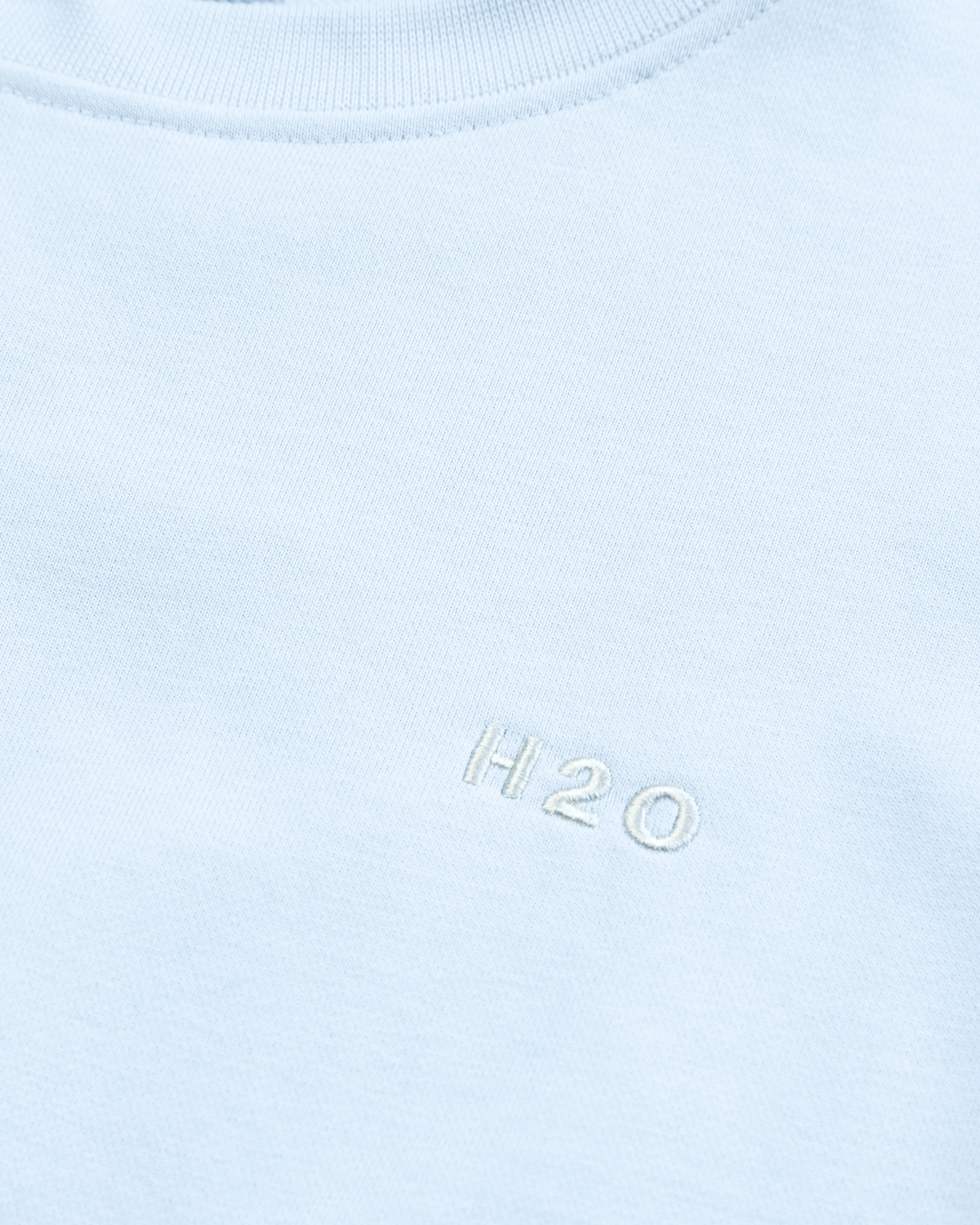 Happy Organic Sweatshirt - Ice Blue