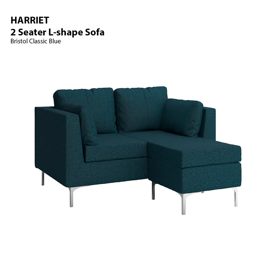 Harriet L-shape 2 Seat Sofa