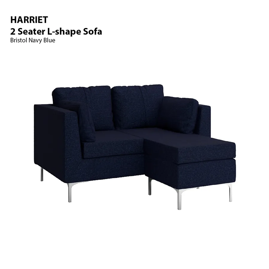 Harriet L-shape 2 Seat Sofa