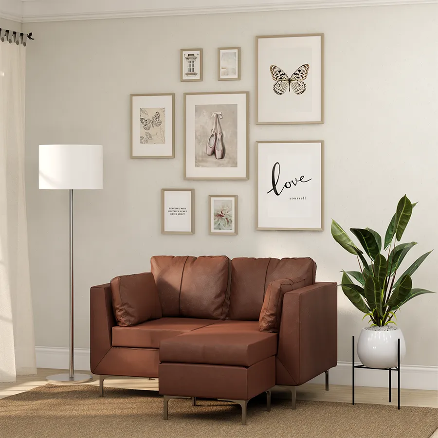 Harriet L-shape 2 Seat Sofa