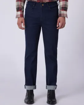 Indigo Grain Stretch Jeans