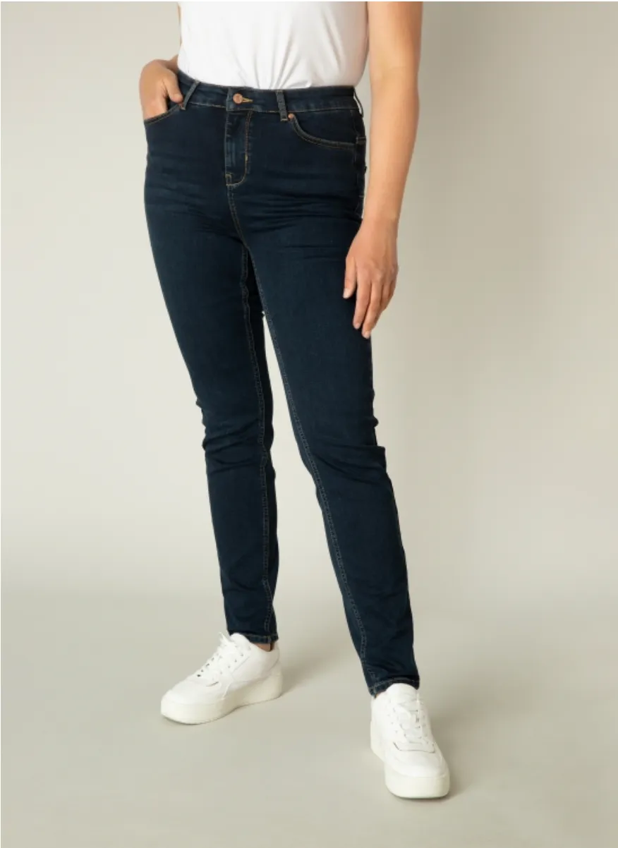 Joy Slim Fit Stretch Jeans in Blue