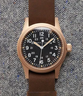 Khaki Field Mechanical 38mm Bronze