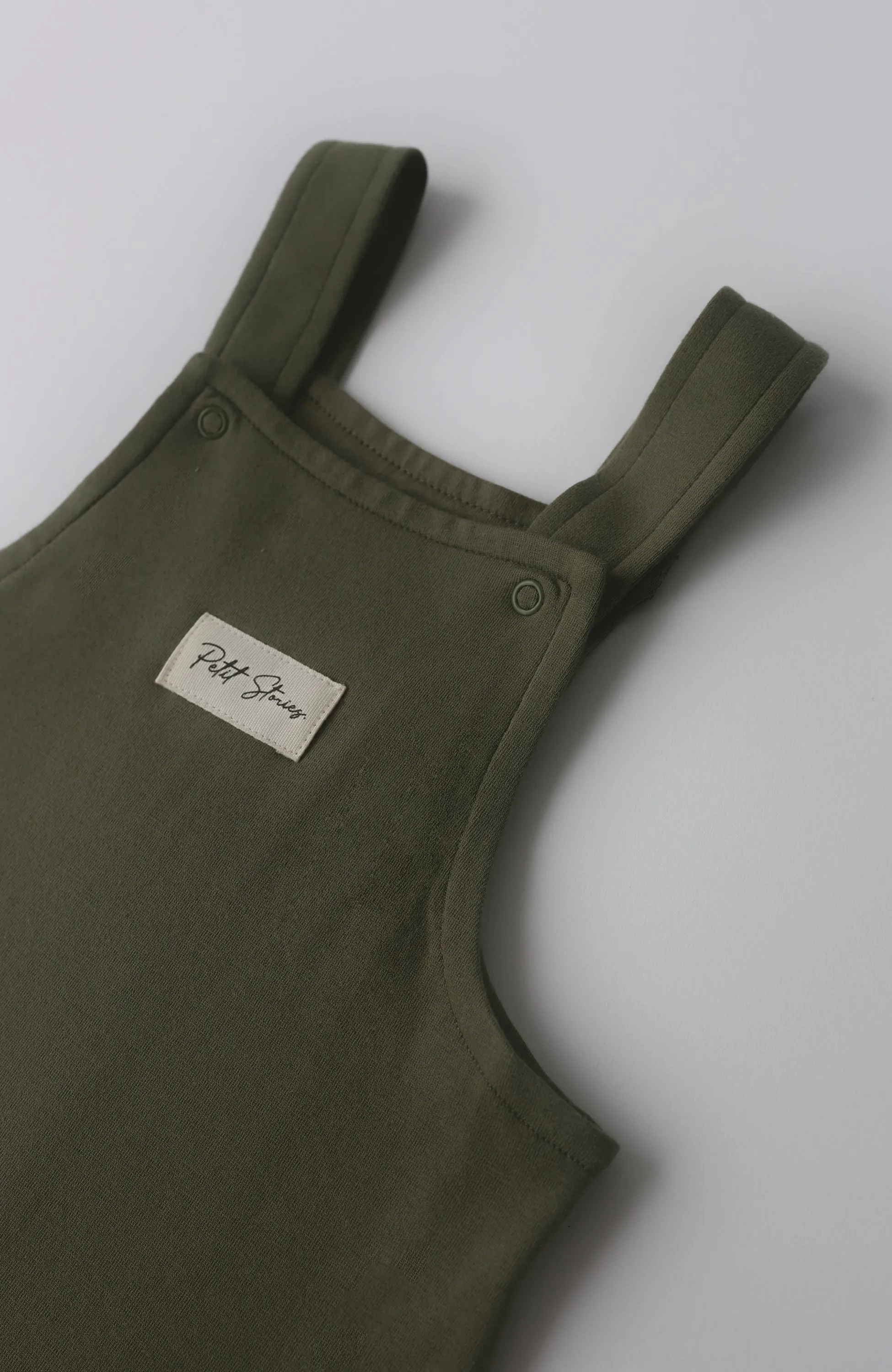 Krummi Dungarees - Deep Khaki