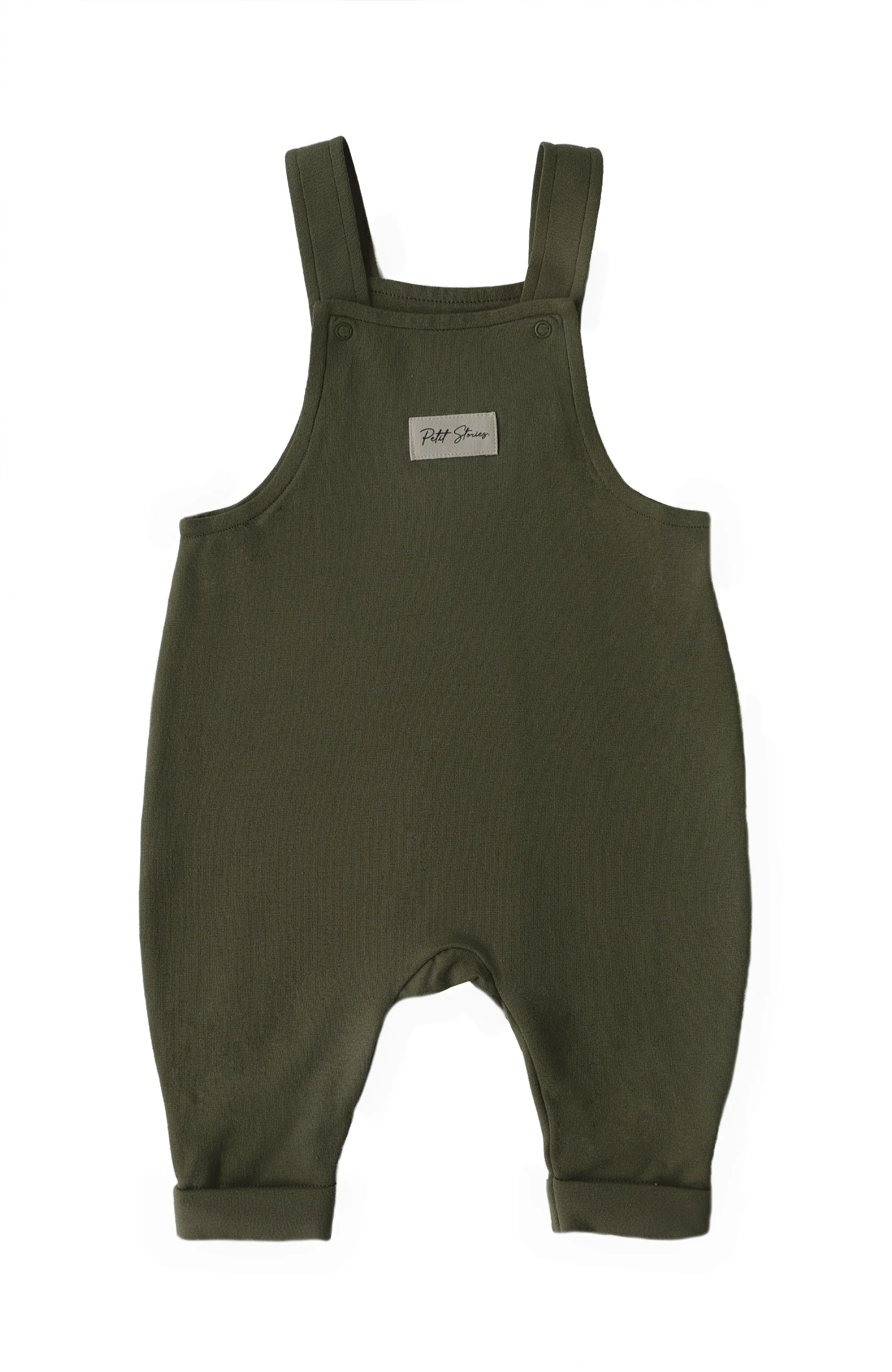 Krummi Dungarees - Deep Khaki