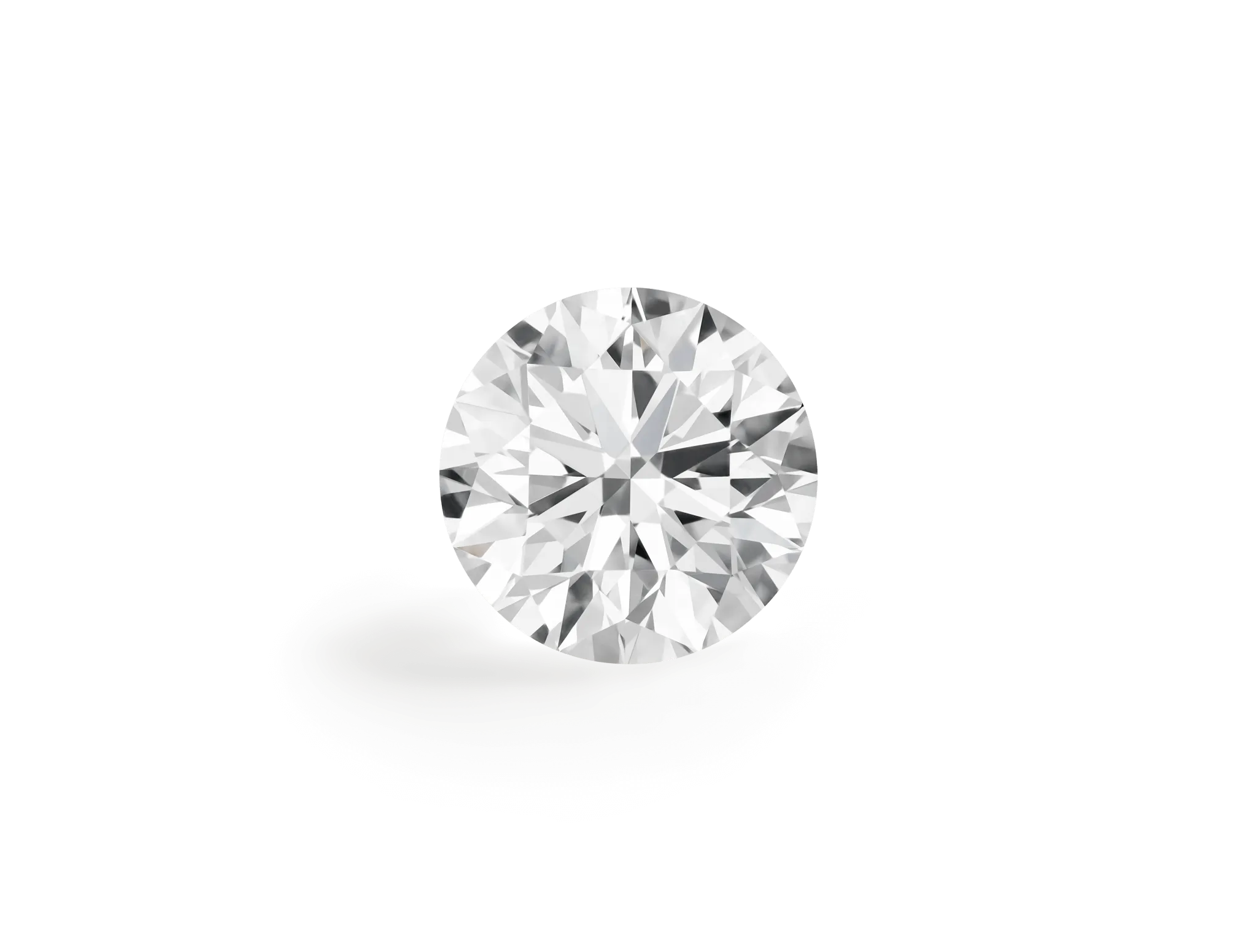 Lab-Grown Loose 2½ct. Round Brilliant Diamond | White