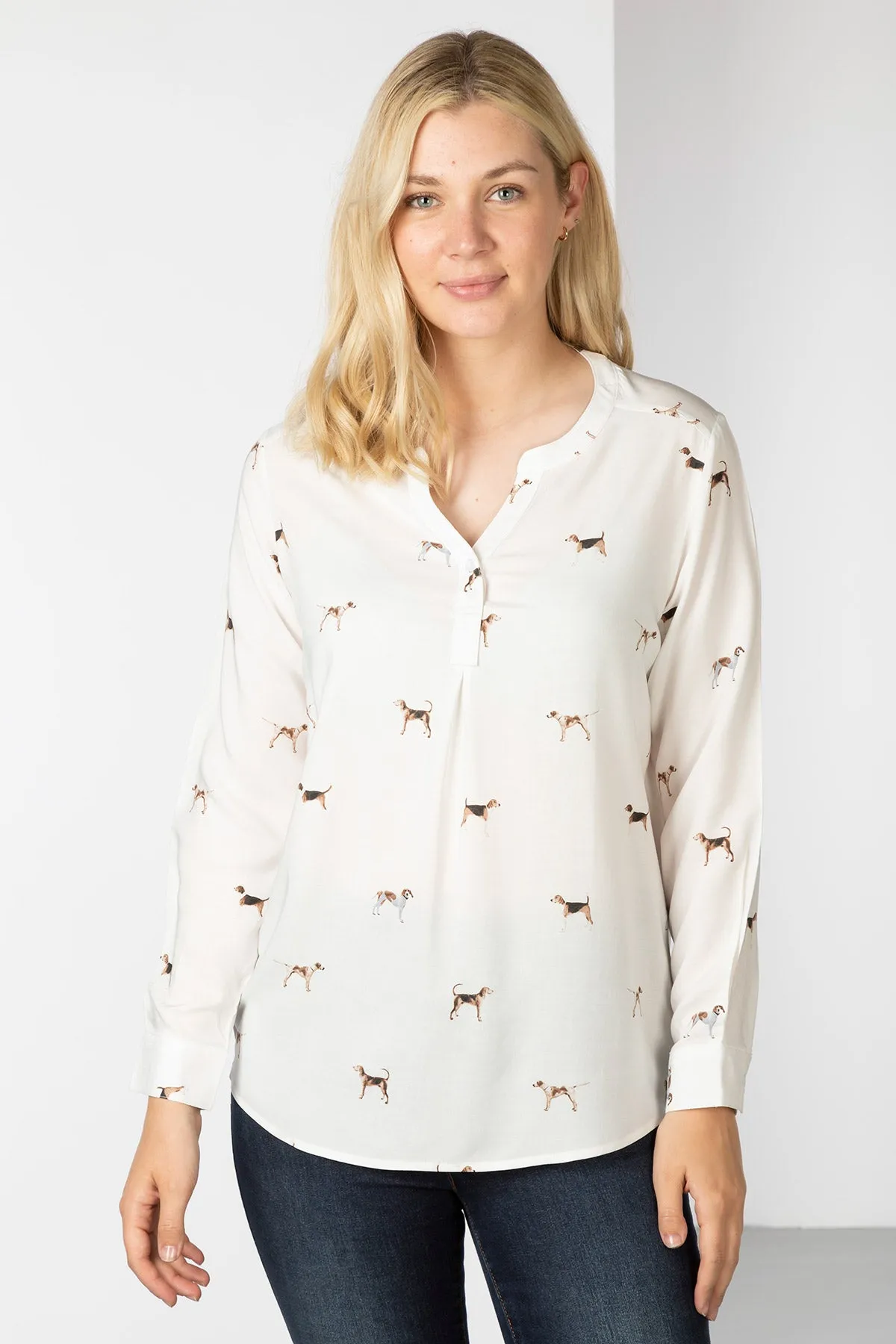 Ladies Printed Blouse - Wistow II