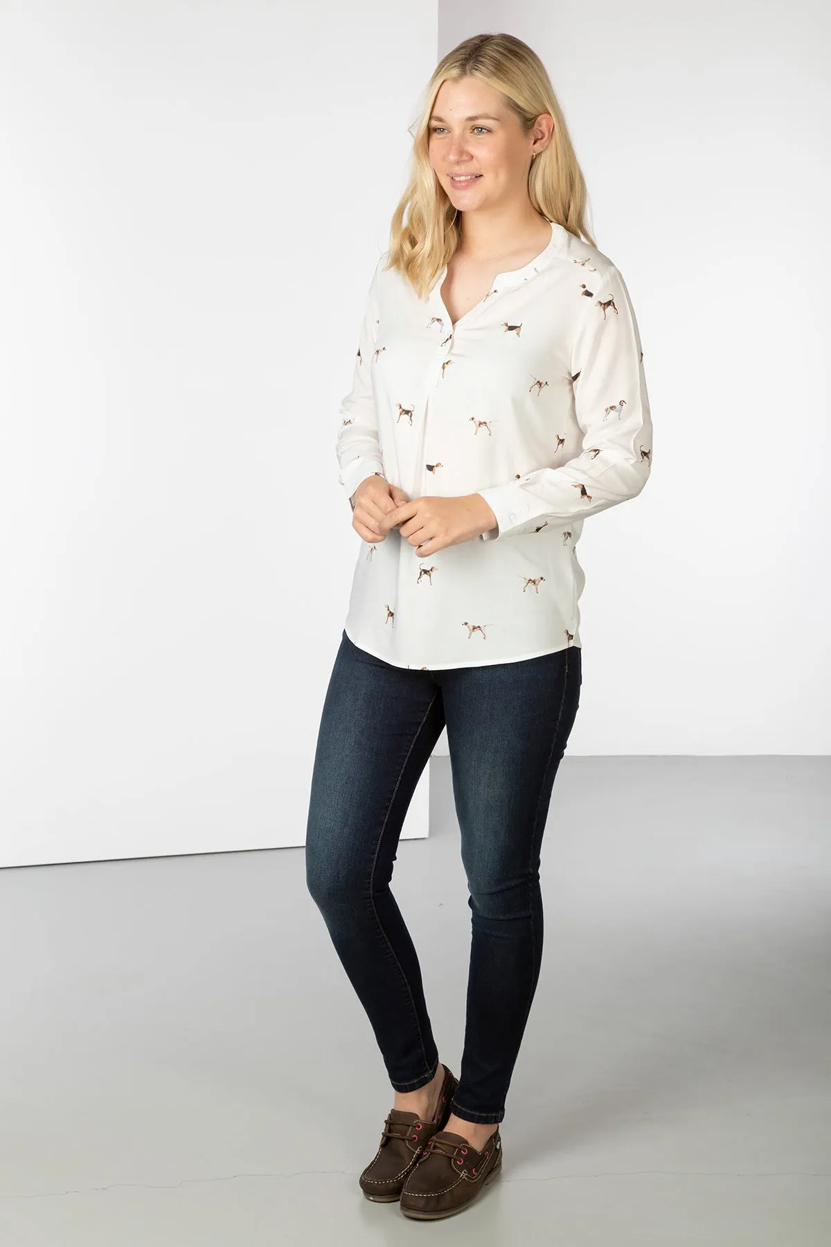 Ladies Printed Blouse - Wistow II