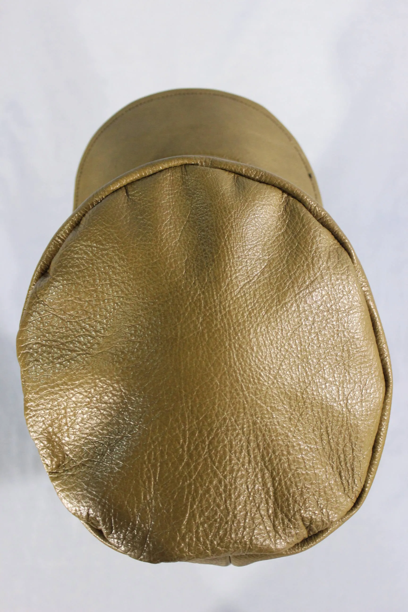 Leather Painter's Cap