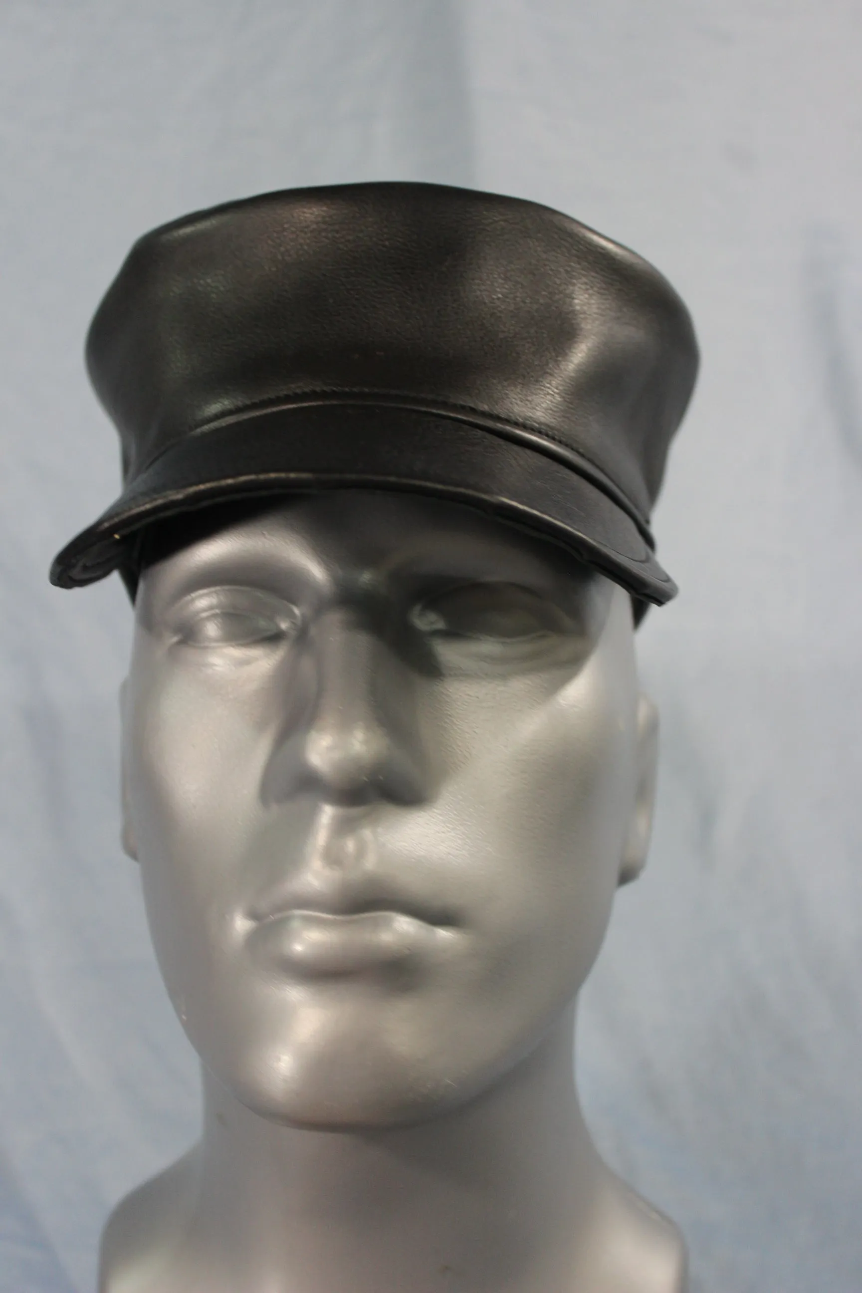 Leather Painter's Cap