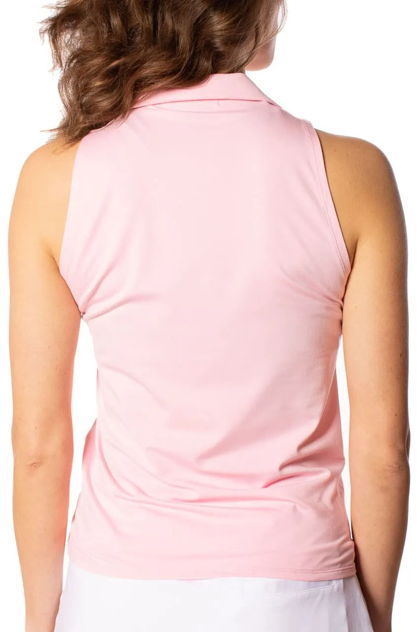 Light Pink Sleeveless Lisa Sport Polo