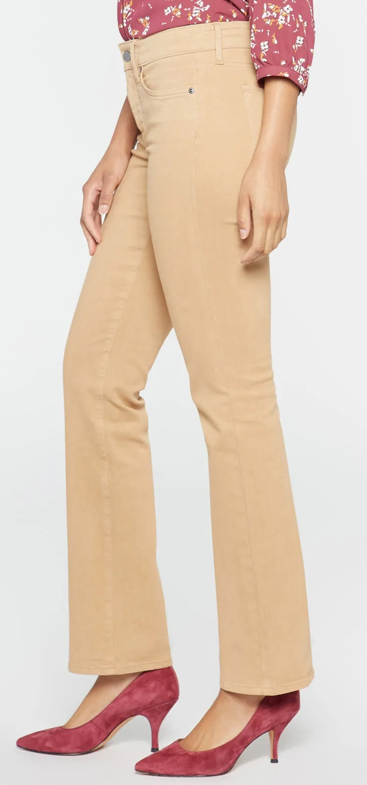 Marilyn Straight Jeans Beige Premium Denim | Crossroads