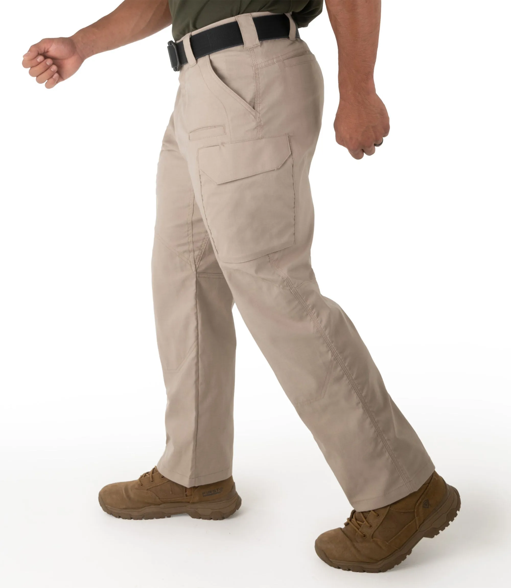 Mens V2 Tactical Pants - Enhanced Durability, Khaki Color