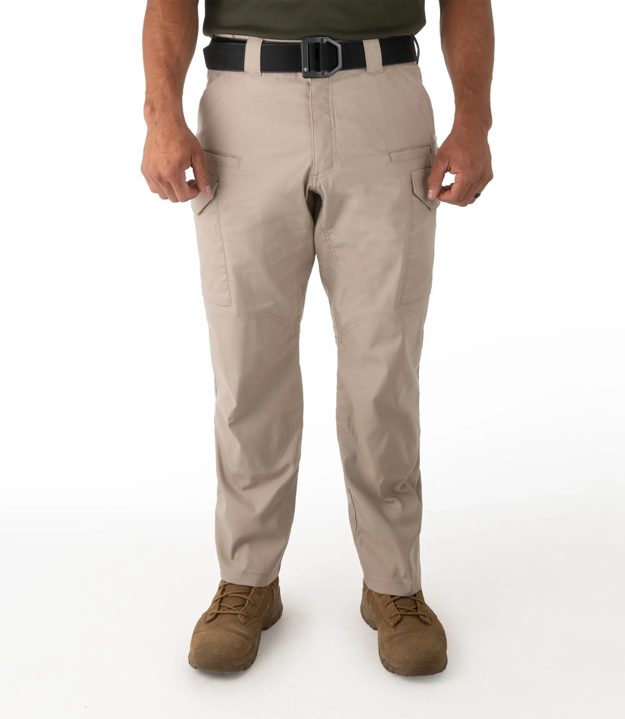 Mens V2 Tactical Pants - Enhanced Durability, Khaki Color