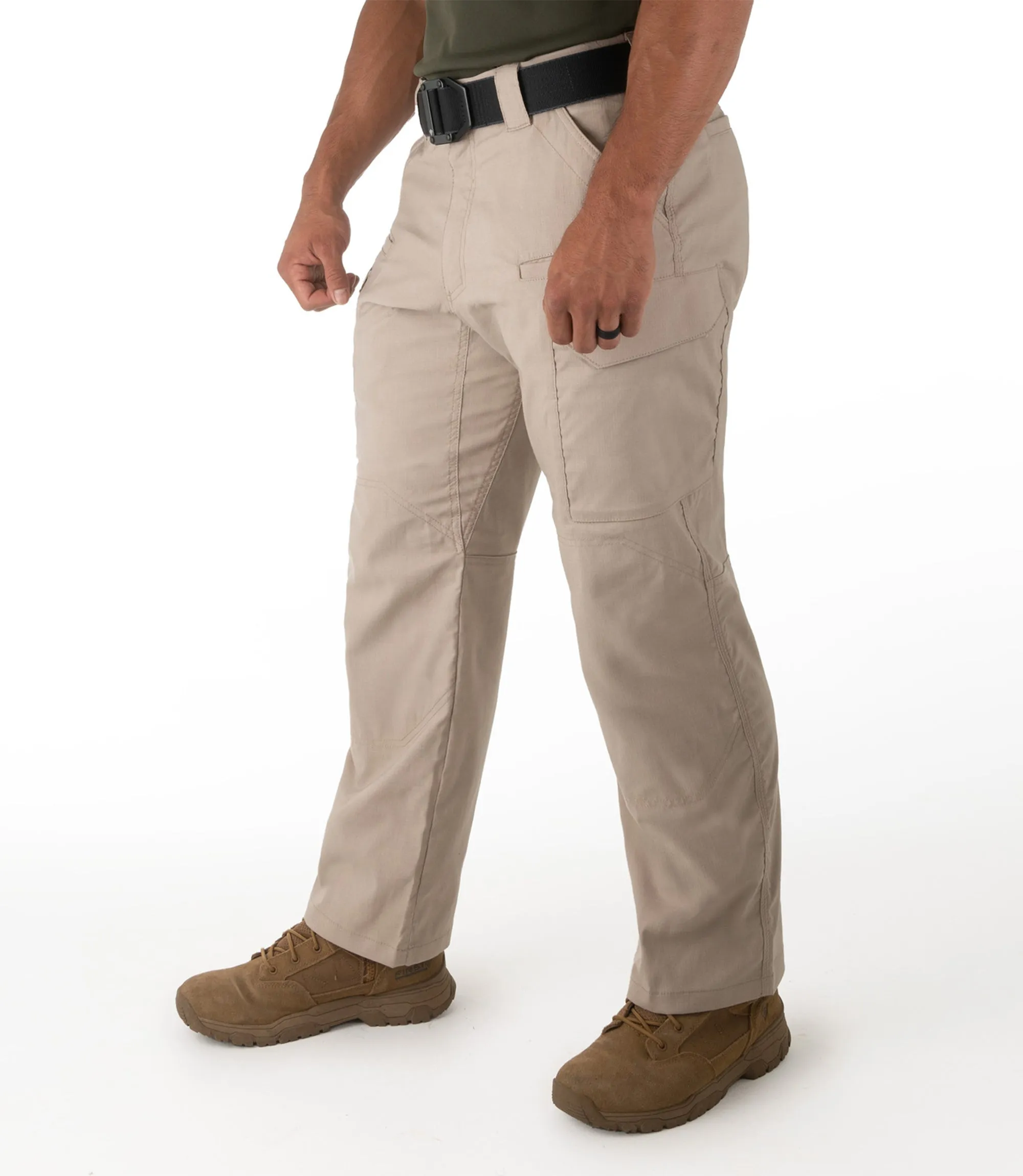 Mens V2 Tactical Pants - Enhanced Durability, Khaki Color