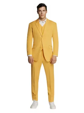 Microfiber Yellow Suit