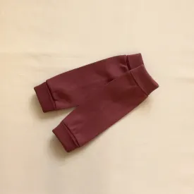 NICU Friendly Leg Warmers Solid Crushed Berry