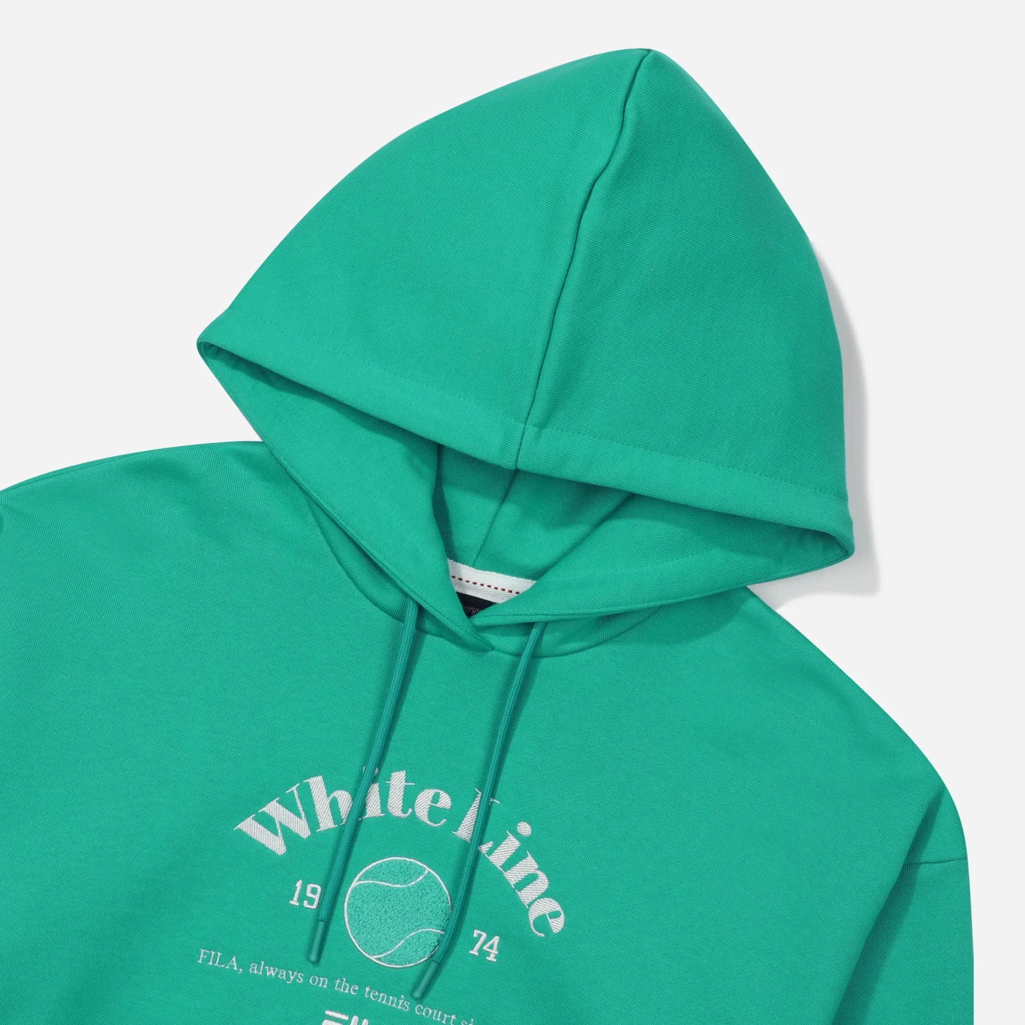 Áo Hoodie Nữ Fila Lady Tennis Life Hoodie - Xanh Lá